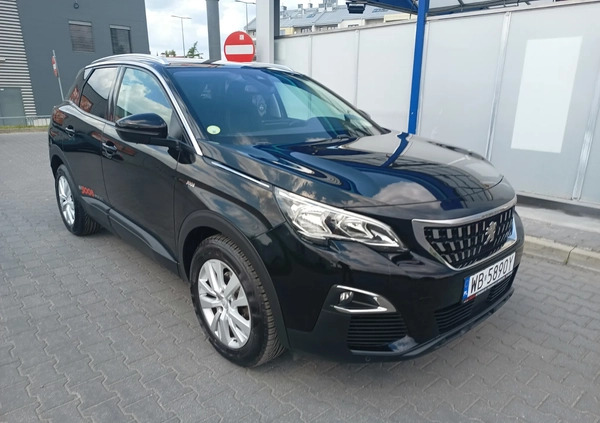 Peugeot 3008 cena 78500 przebieg: 150000, rok produkcji 2019 z Warszawa małe 154